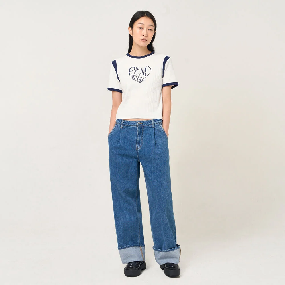 Candiani Maison 051Y 中筒 藍色