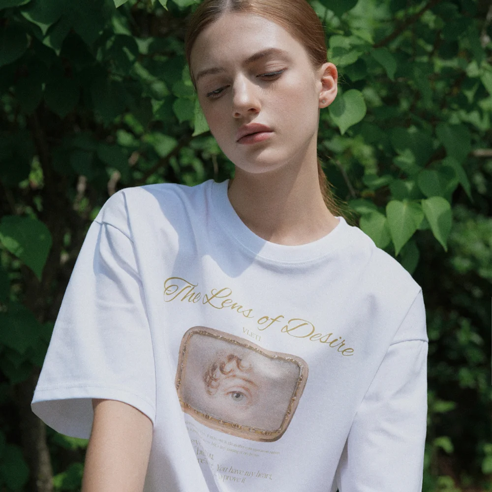 The Lens of Desire Artwork T-shirt (white)
