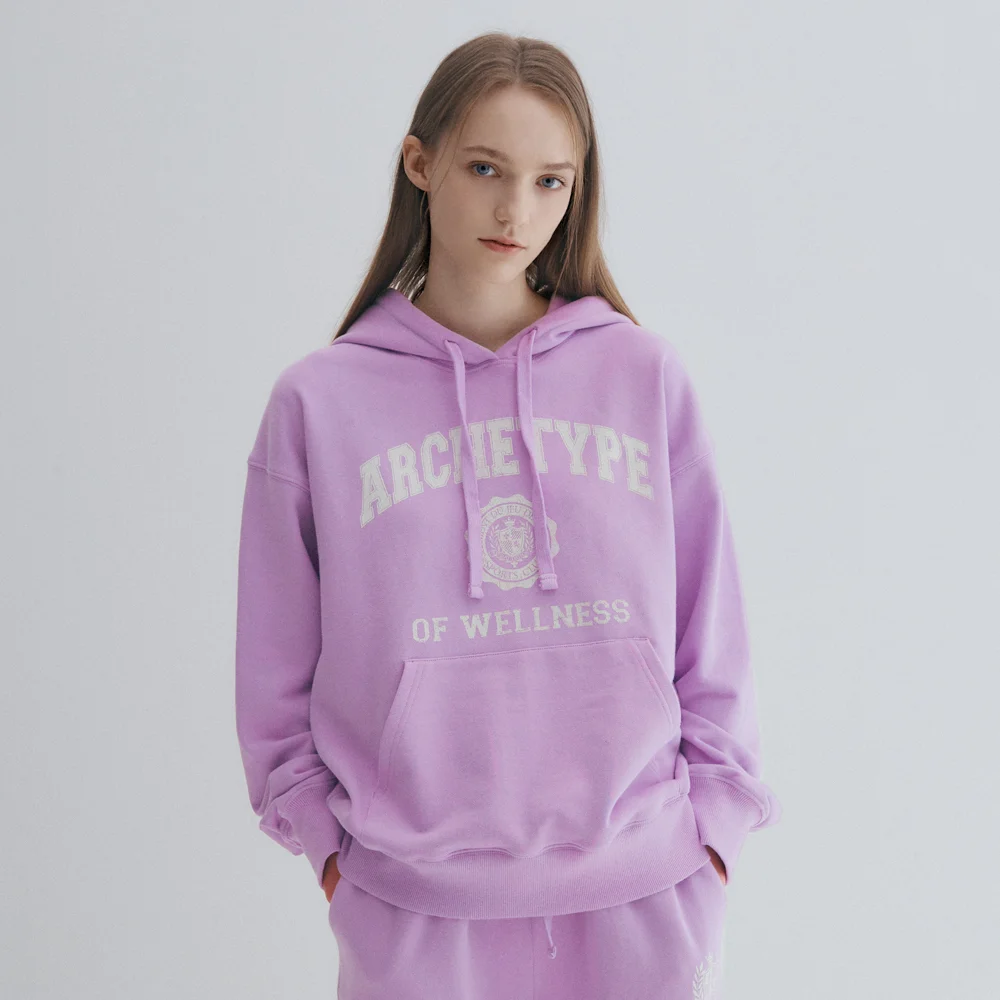 Archetype 印花 女裝 連帽衫 LILAC