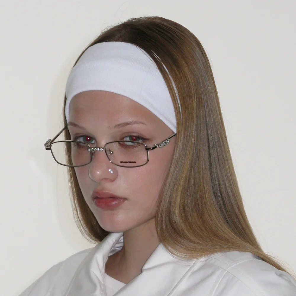 CRANK CUBIC SILVER GLASSES_SILVER