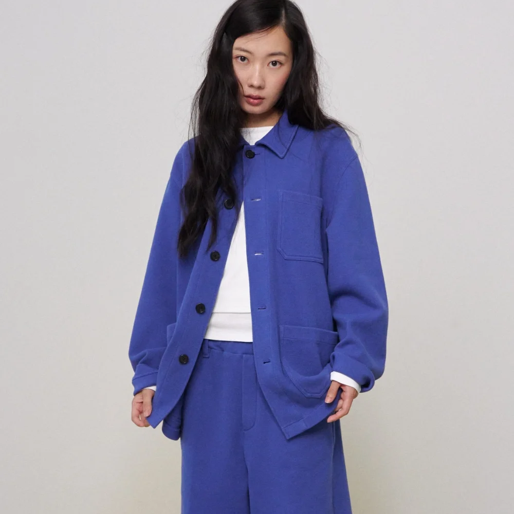 MJ Sweat French Jacket / BLUE