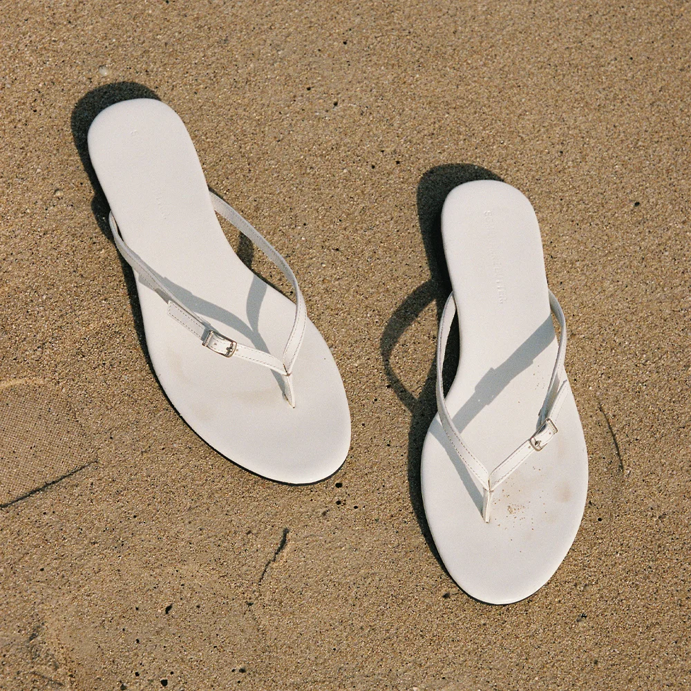 Slim Buckle Flip-Flops - 4Color