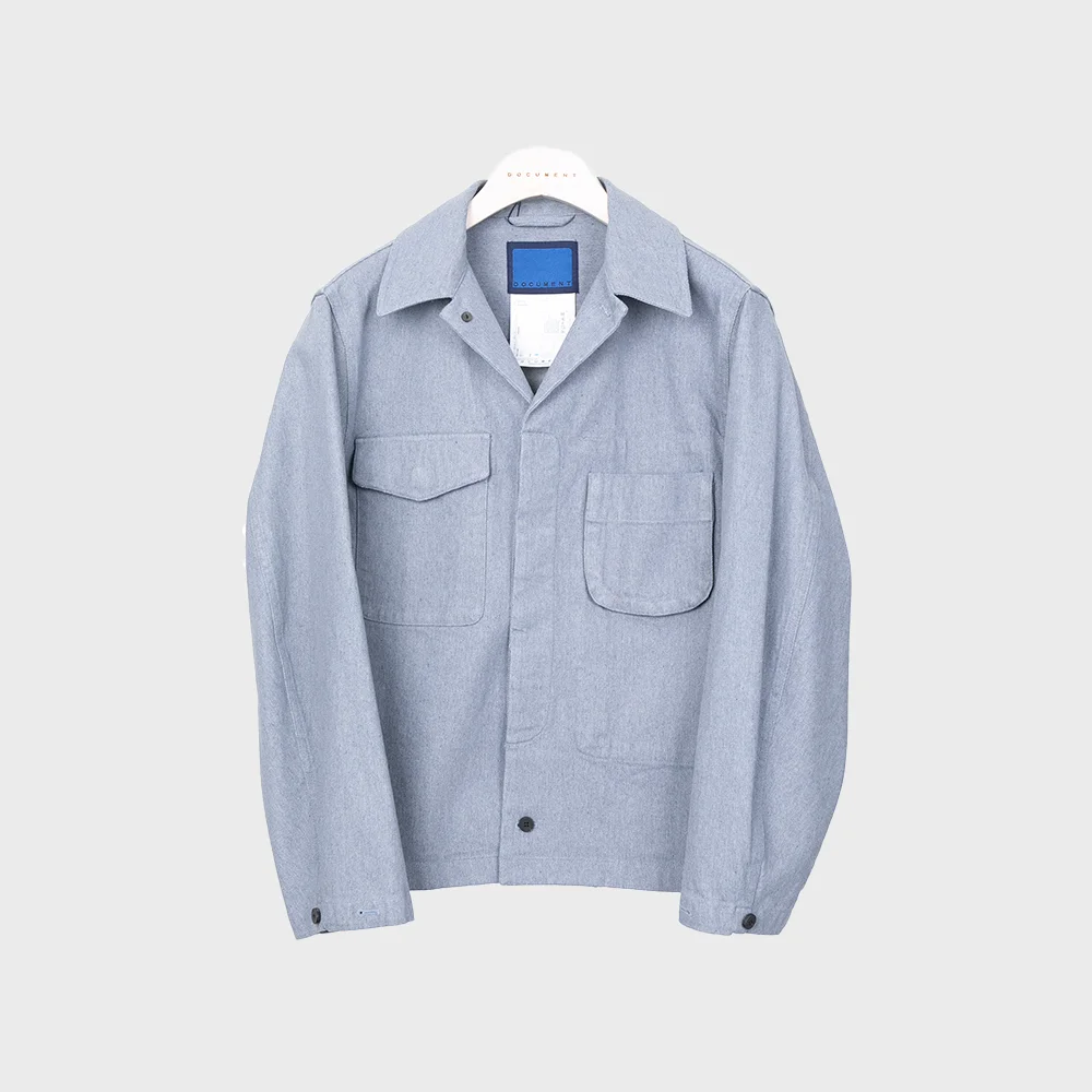 SELVEDGE DENIM FIELD SHIRTING JACKET