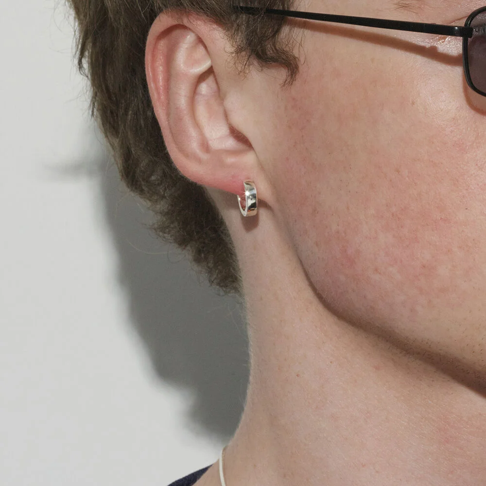 Plain Hoop Earrings