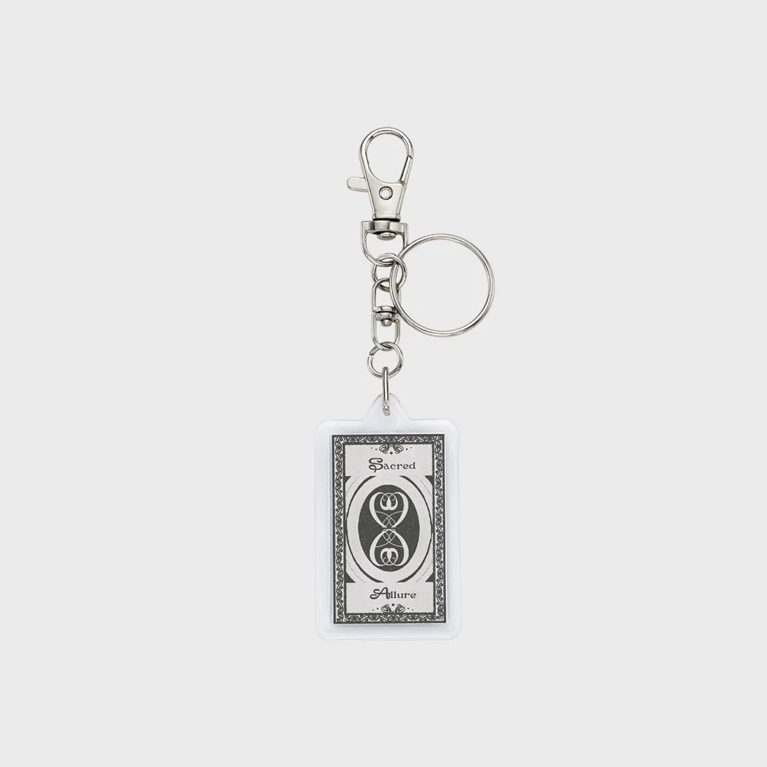 sacred keyring-black