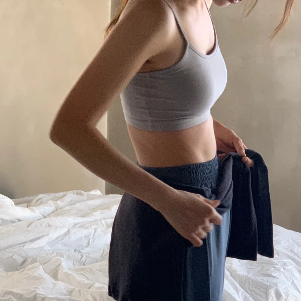 Soft Bra Top (sky gray)