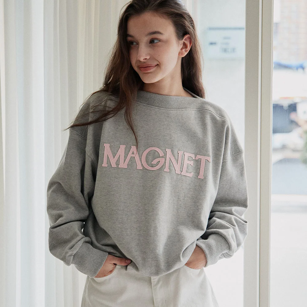 Magnet Boat Neck MTM (Melange Gray)