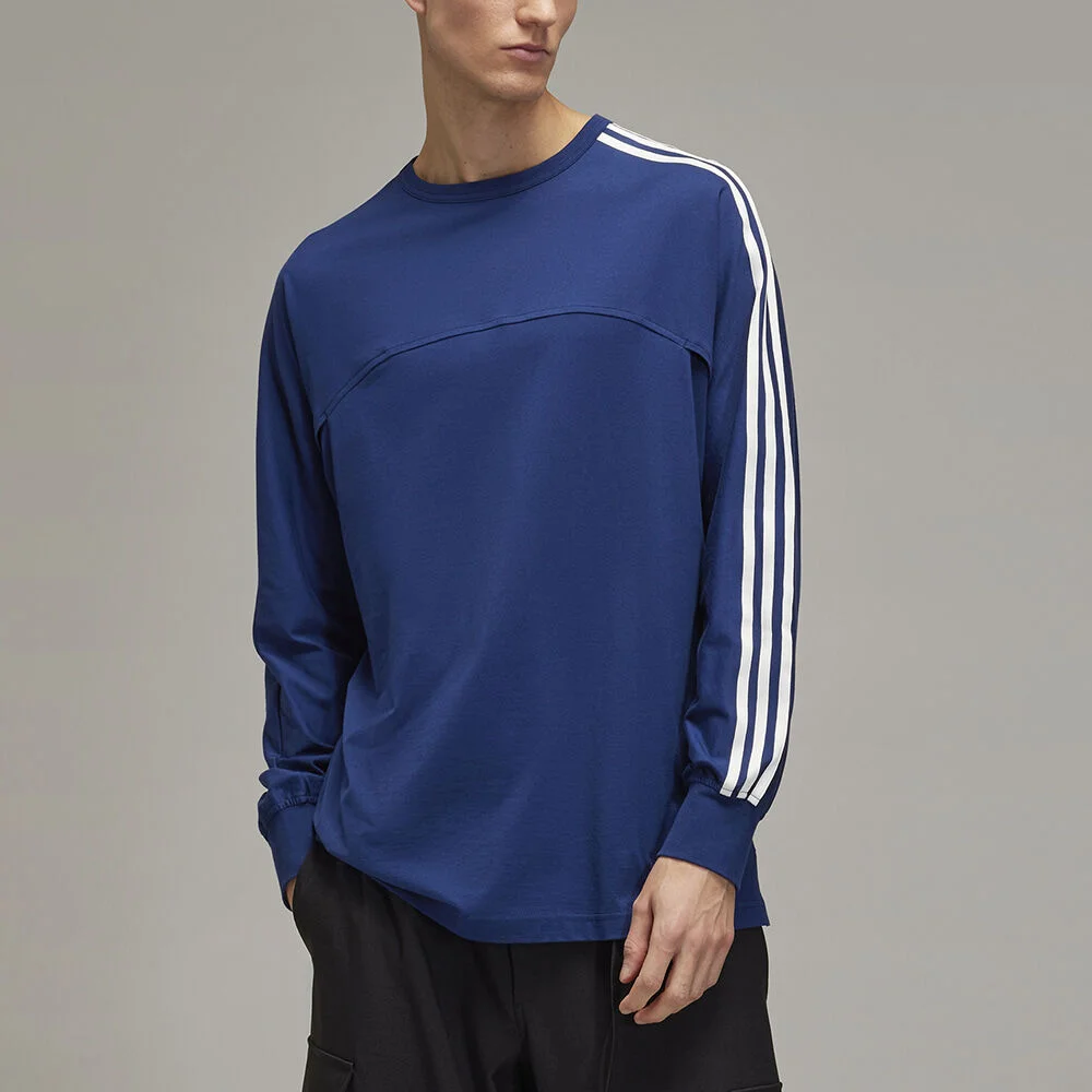 (M) 3S 長 衣袖 T恤 深 藍色 M 3S LS TEE DARK BLUE