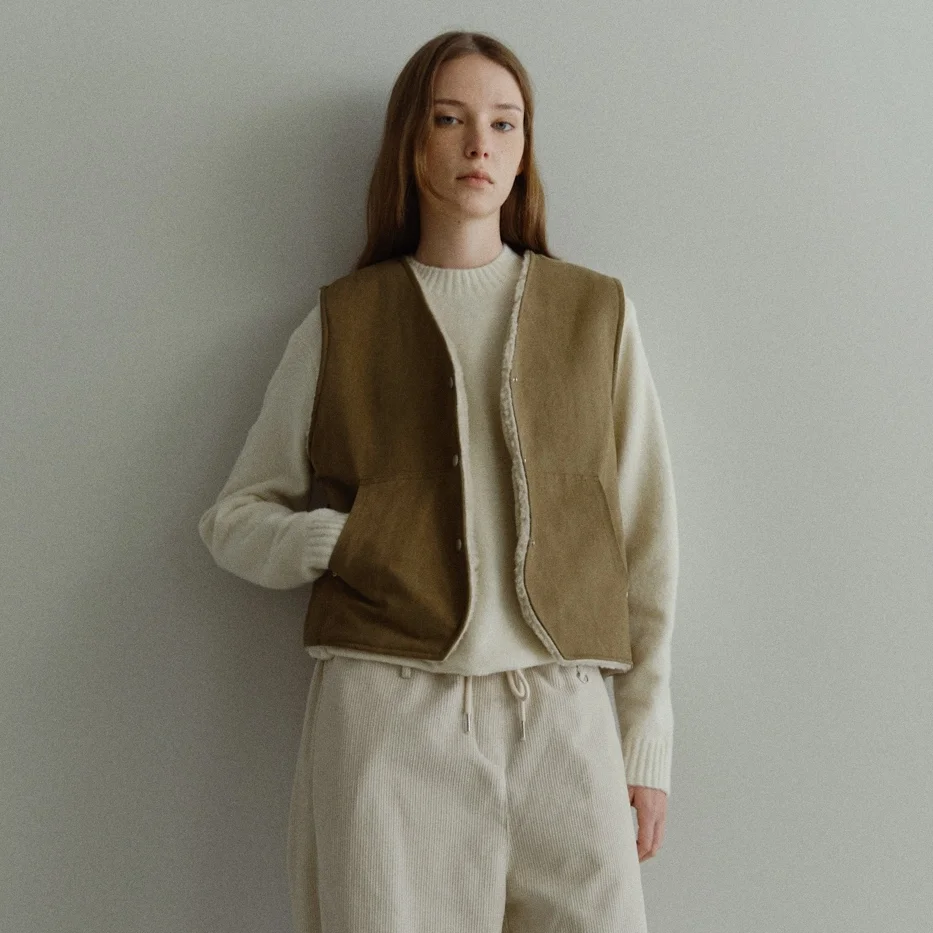Sherpa Lined Work Vest
