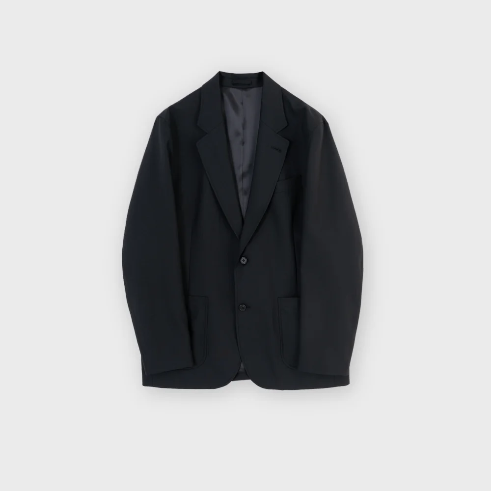 Wool Sports Coat, Black