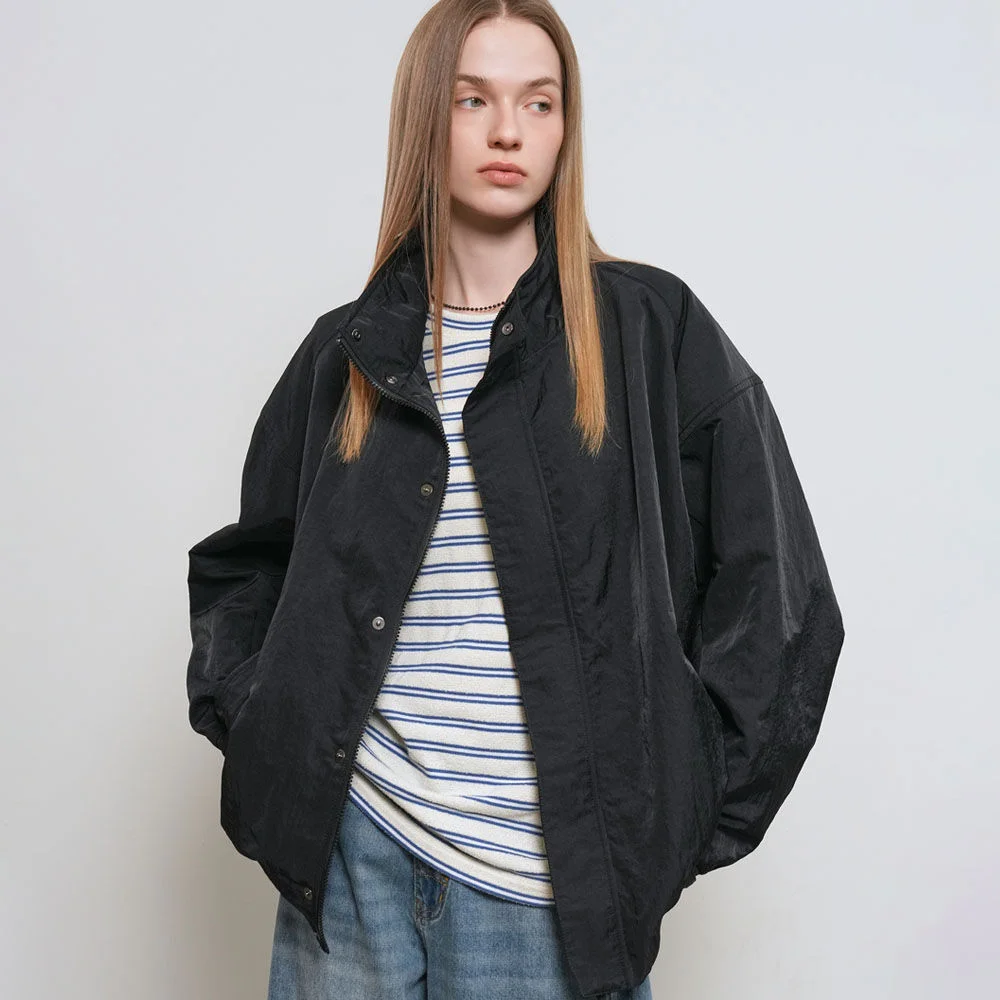 UNISEX 蓬鬆 短身外套 飛行員款 夾克 / GF1UJP005