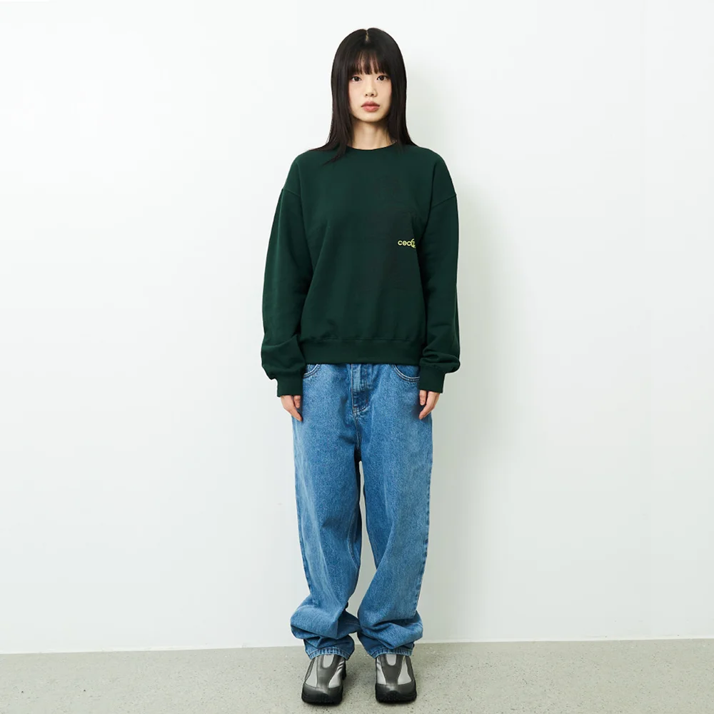 CEC GALLERY GRAPHIC SWEATSHIRT(GREEN/加絨)