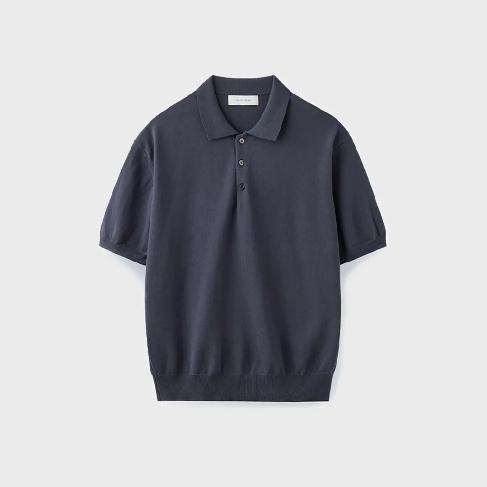 HARD TWIST COMFORT POLO KNIT