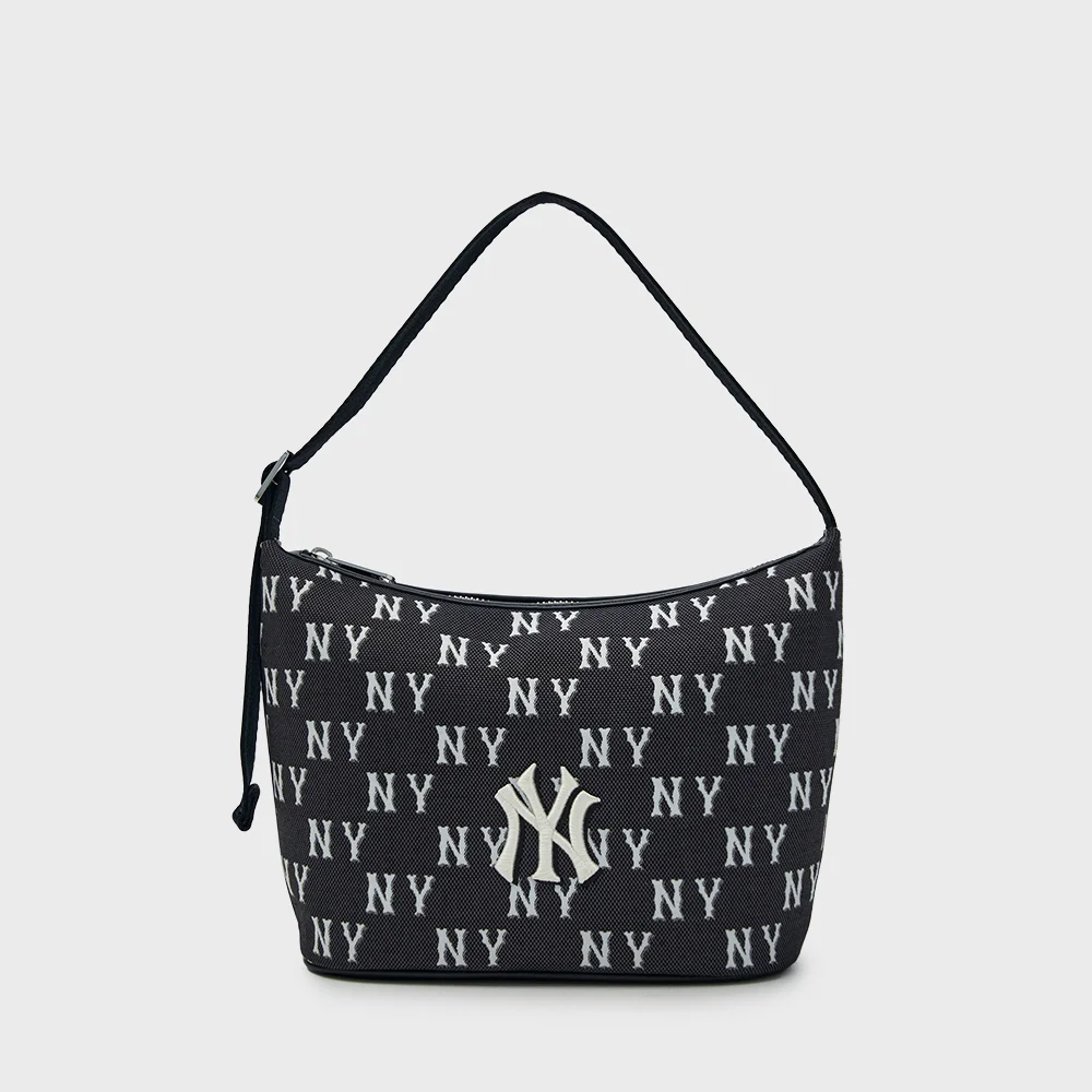 經典 Monogram 提花 Hobo Bag NY (Black)