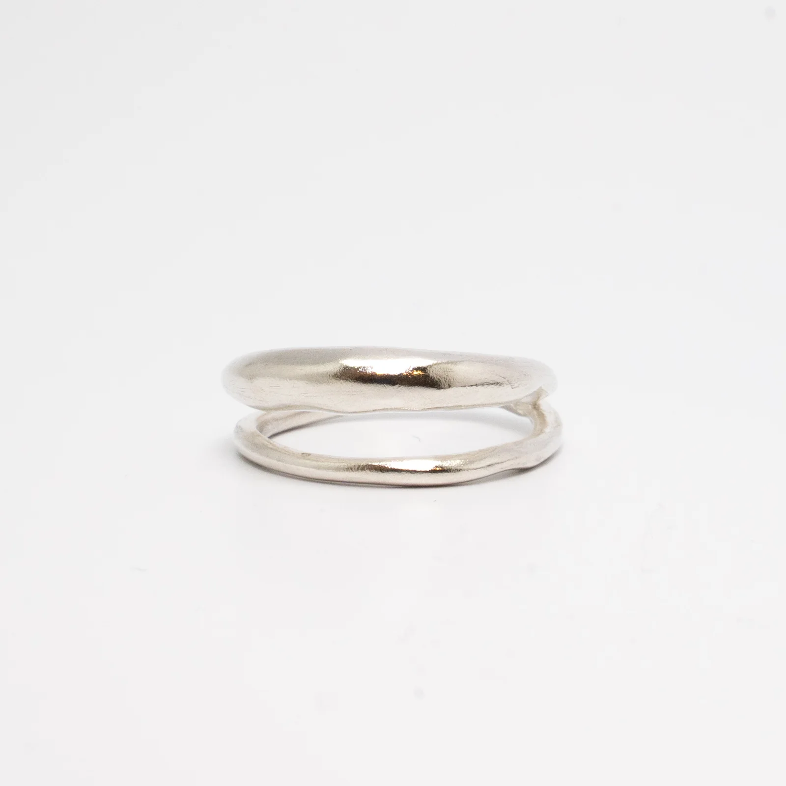 HR 21R_Two Unbal Ring (Silver 925)