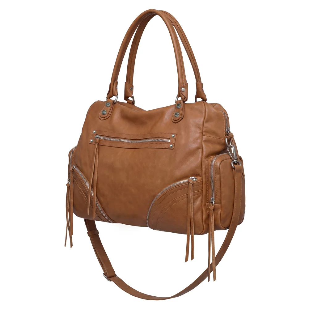 週末旅行袋 口袋 袋_焦糖色 啡色 Weekender Pocket Bag_Caramel Brown