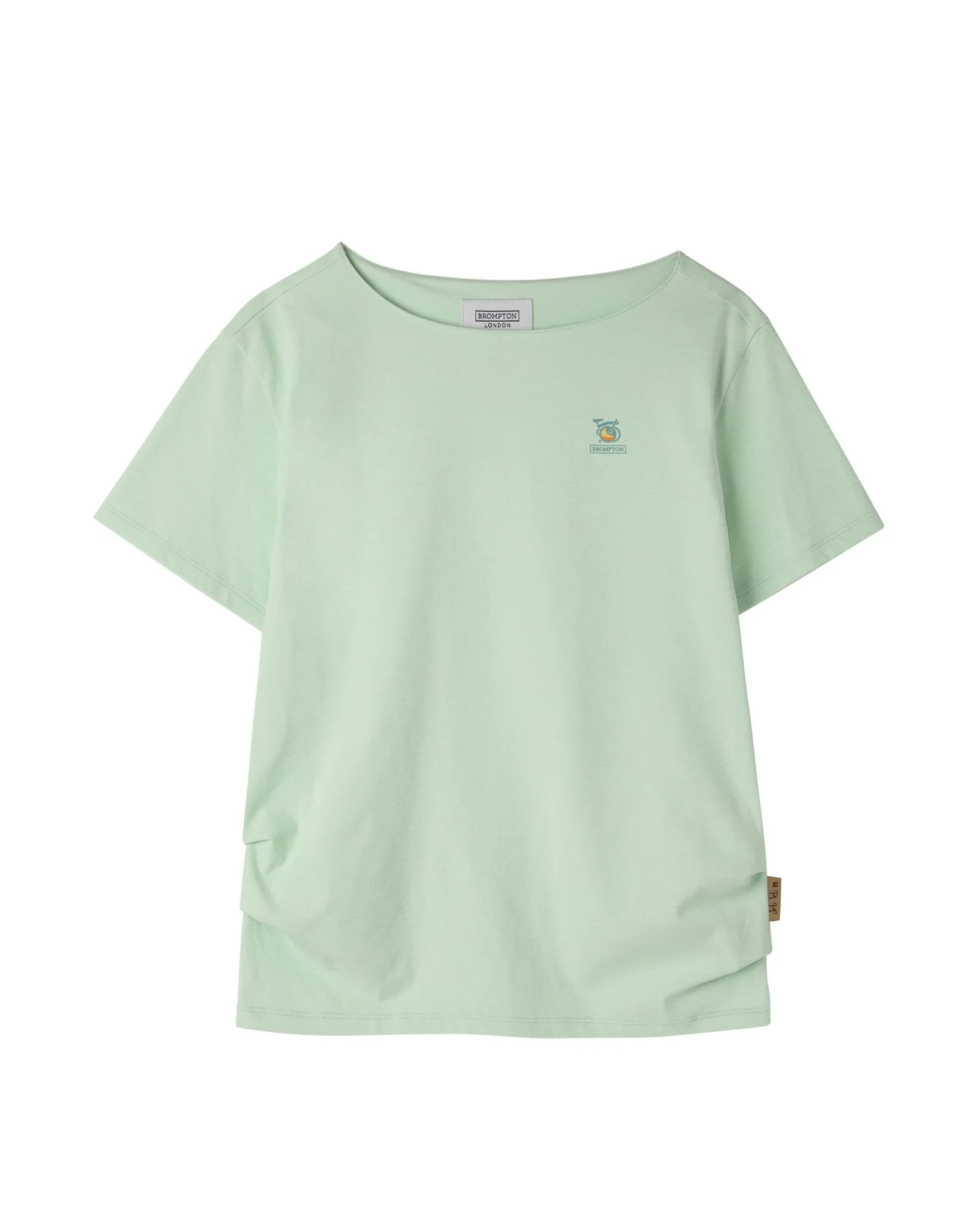 BROMPTON X TTTM W LOGO T-SHIRT - MINT (P262WTS502)