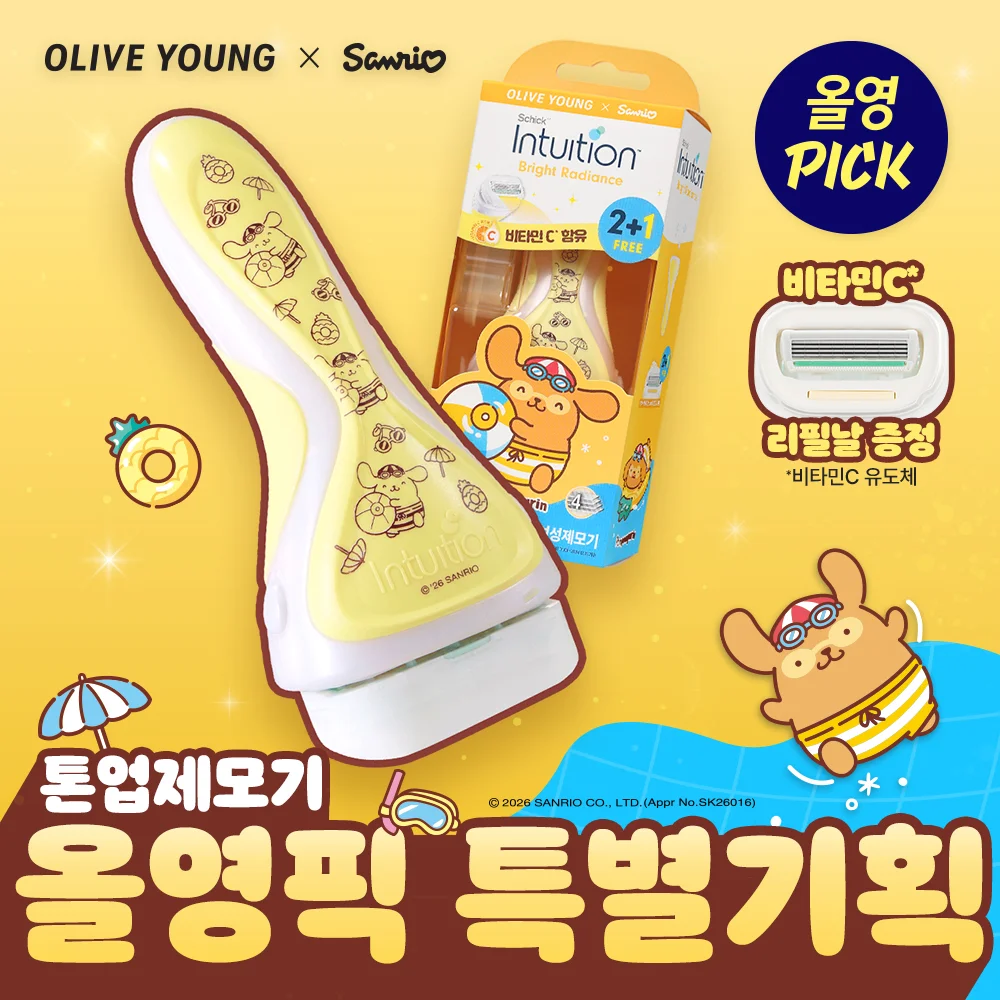 Schick 直覺 維他命C 亮澤 女裝 脫毛器 布丁狗 套裝 (器+刀片2+1入) 及其他 4款