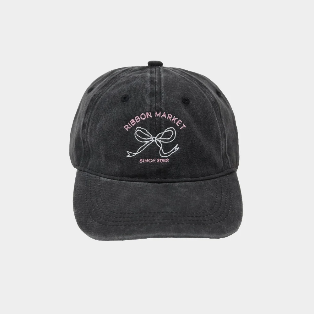 Vintage ribbon cap