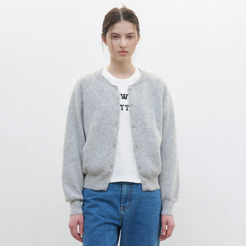 Join Knit Blouson - Grey