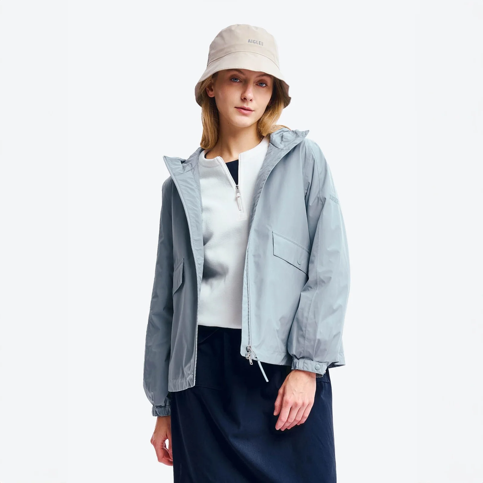 女裝 Gore-Tex 連帽衫 短 外套 AAW25WOUT015MIB