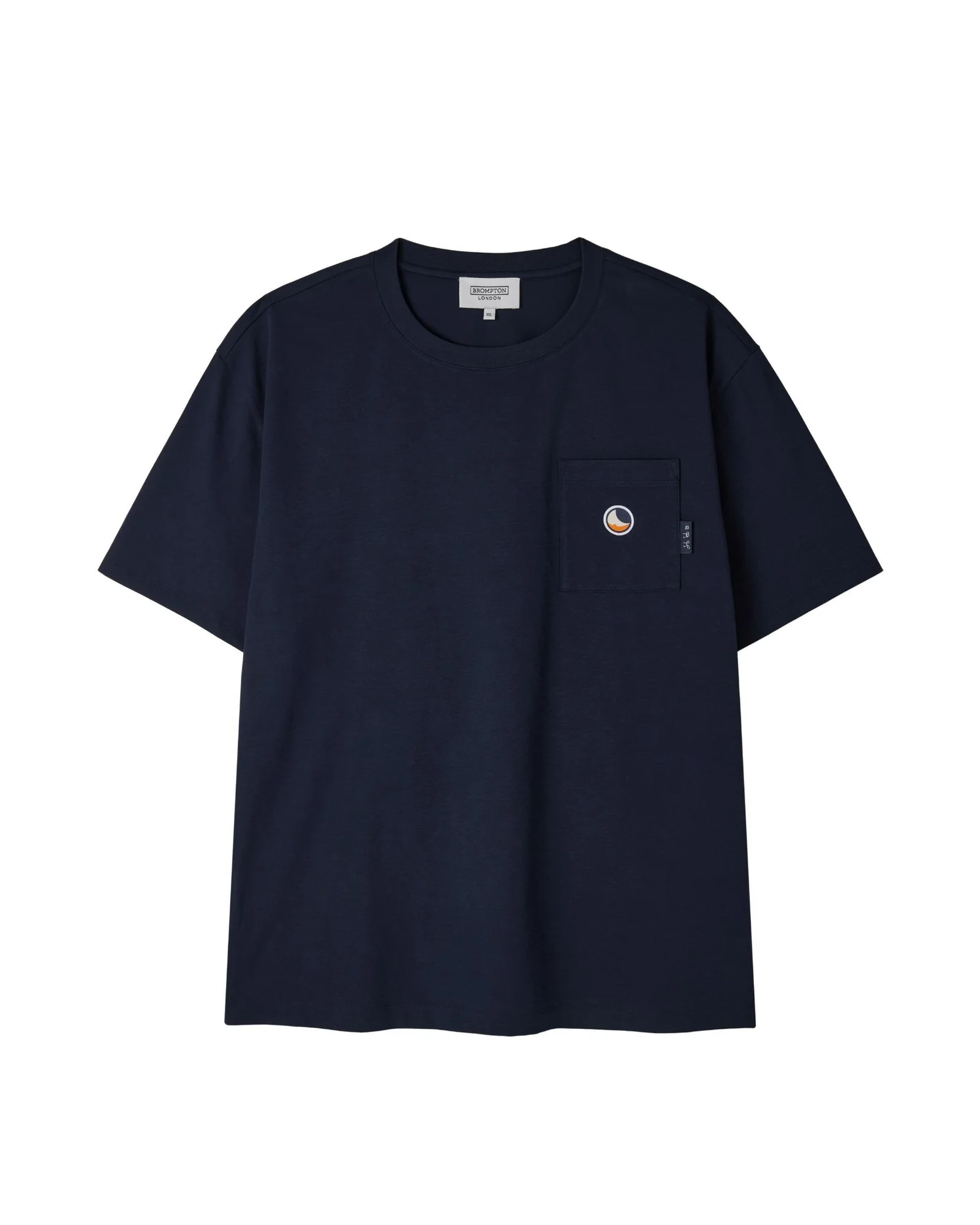 BROMPTON X TTTM LOGO T-SHIRT - NAVY (P262MTS503)