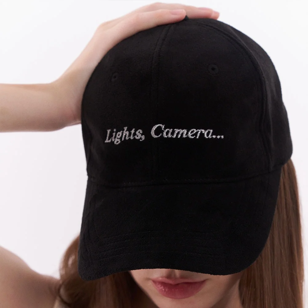 LIGHTS CAMERA - BALL CAP