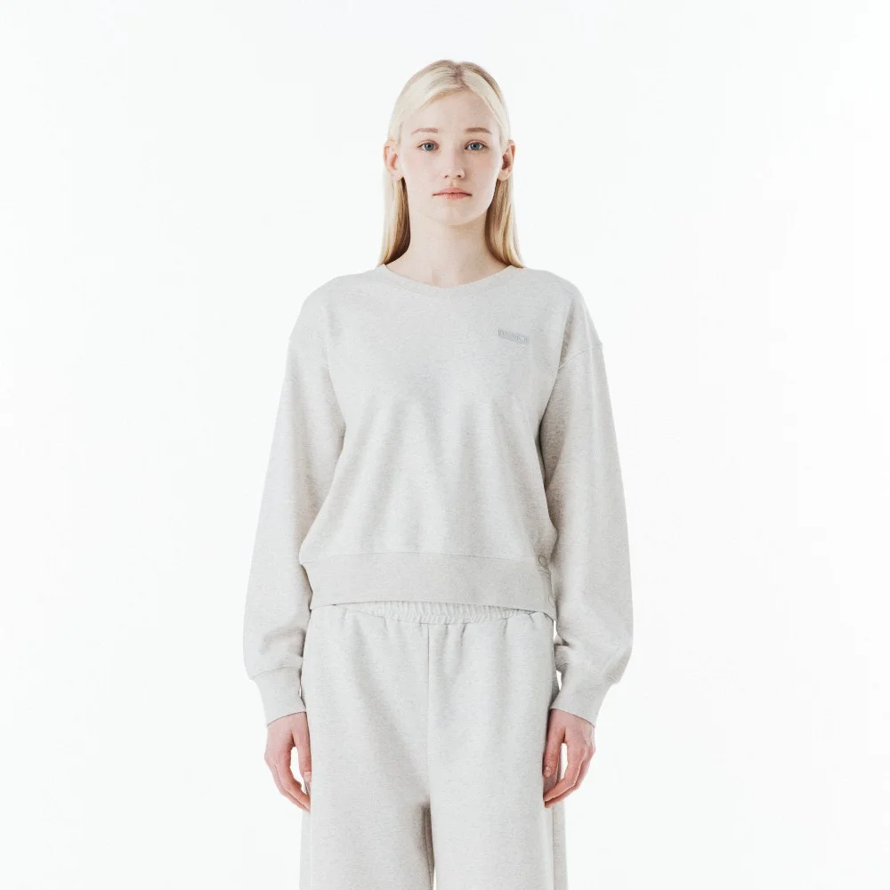 W SWEATSHIRT - OATMEAL (P261WSW160)