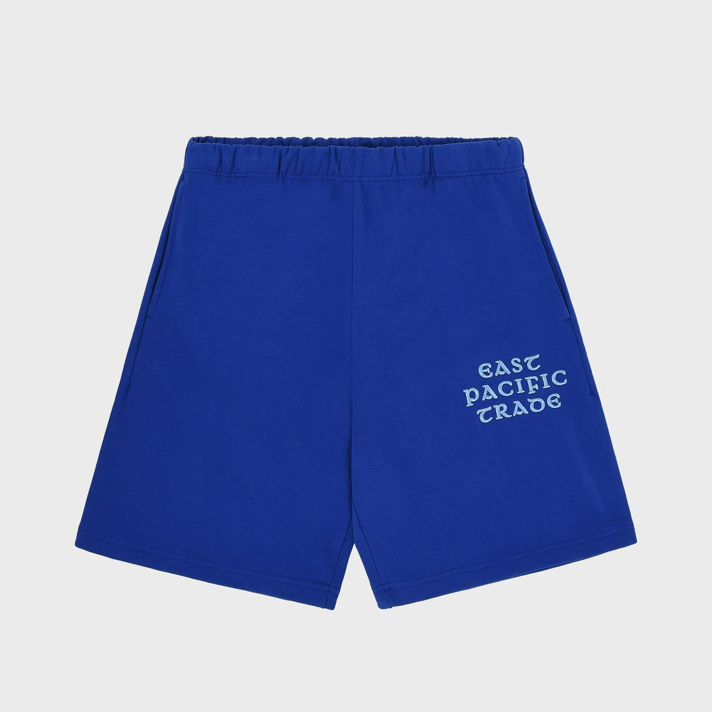 EMBROIDERED SWEATSHORTS (BLUE)
