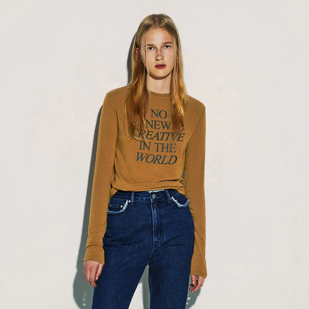 NEW CREATIVE LONG SLEEVE TEE
