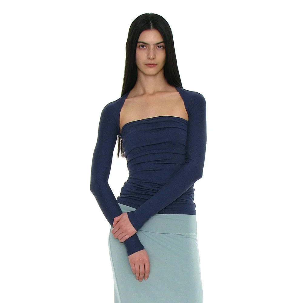 PWC JERSEY BOLERO 3 IN 1 TOP_NAVY