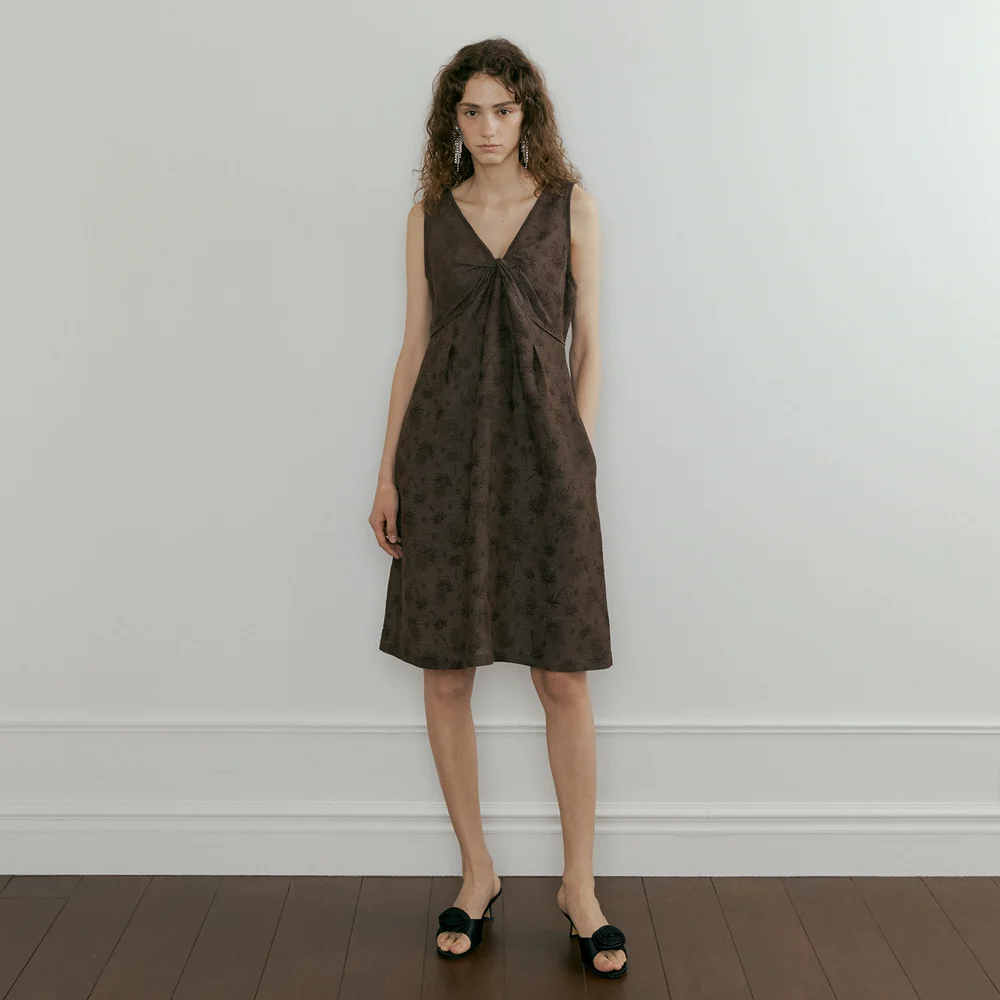 Shushu dress Brown