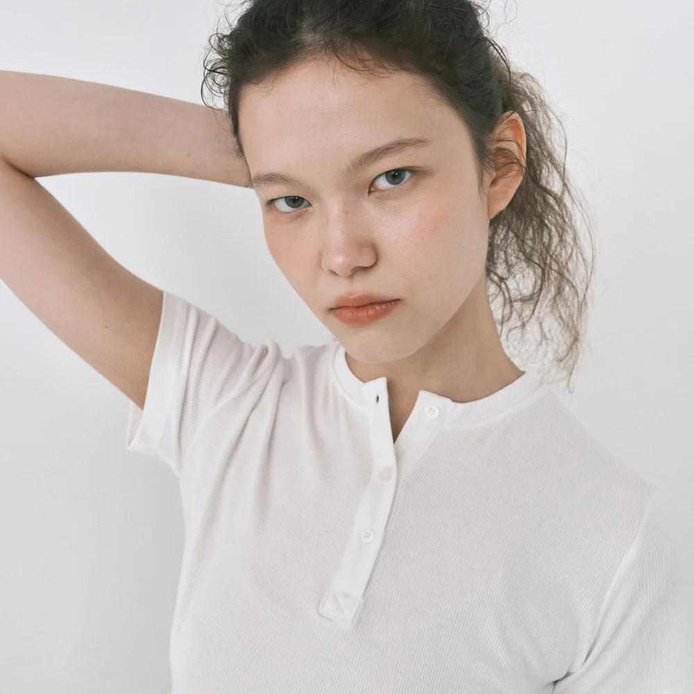 HENRY SHORT SLEEVE TEE / WHITE