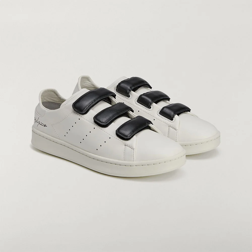 Y-3 Stan Smith 魔術貼 - 灰色 / JR4225