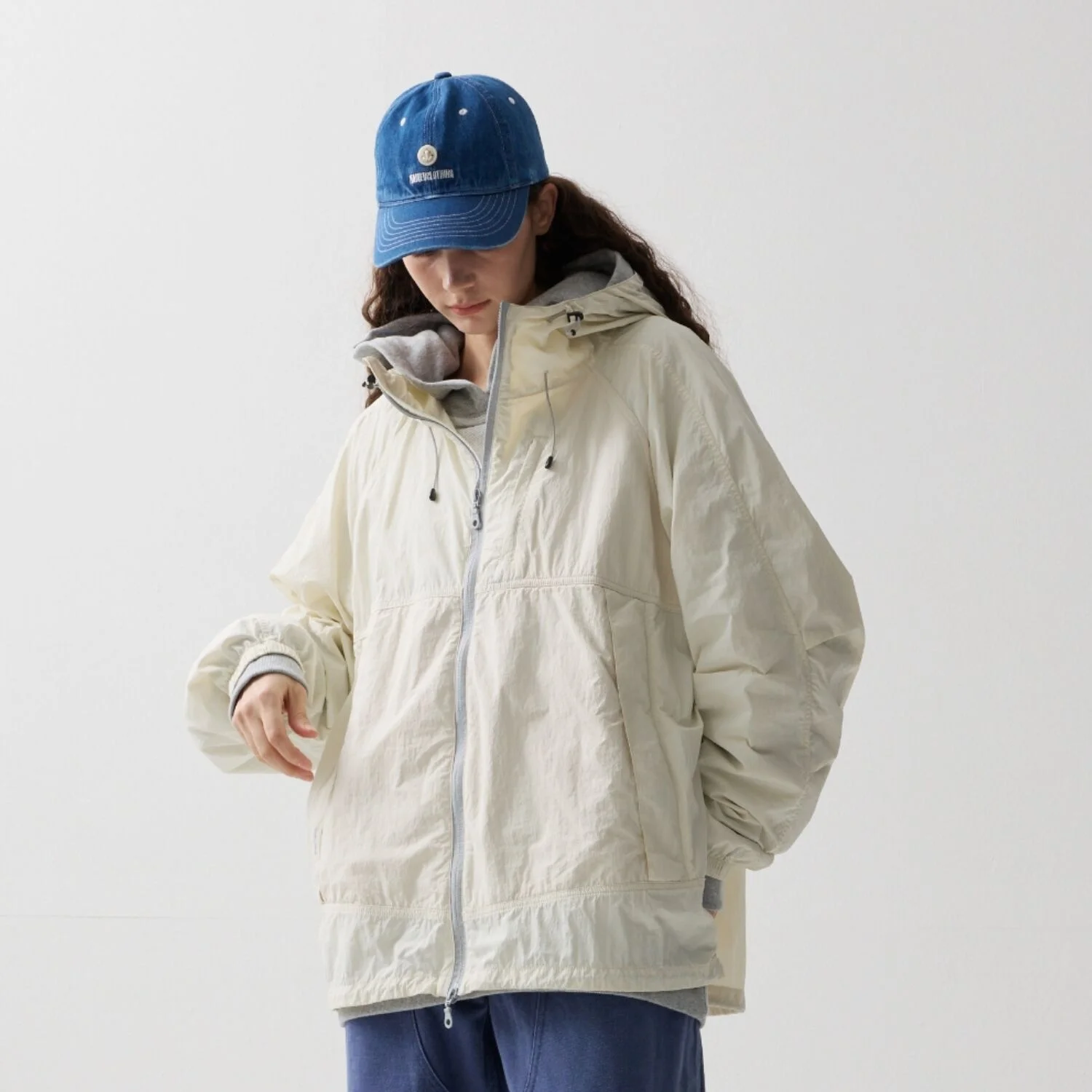 BREEZE WIND JACKET CREAM