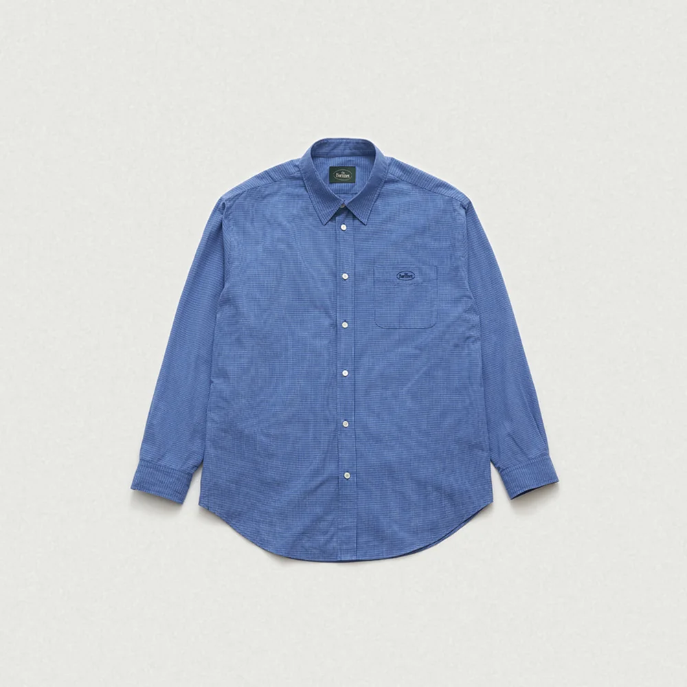 City Plaid Shirt_Blue