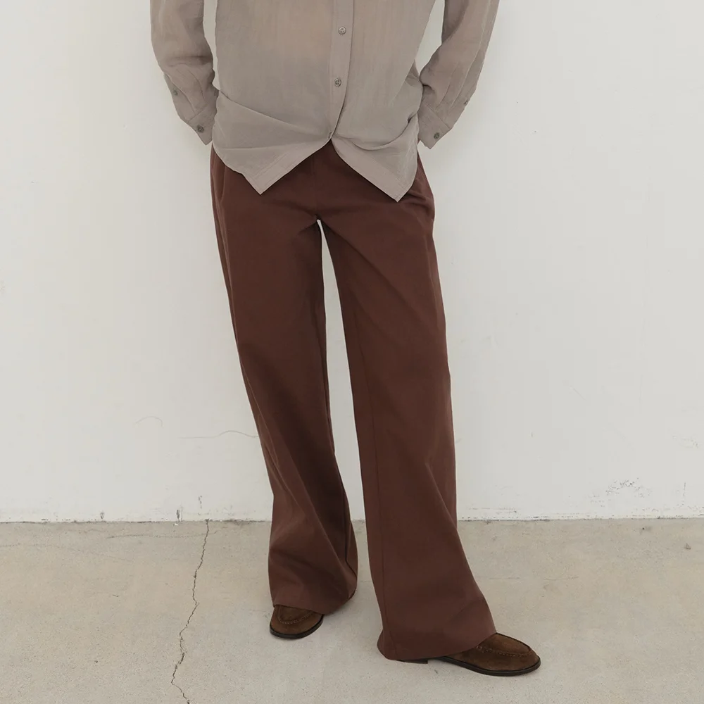 Tuckline Pants (Brown)