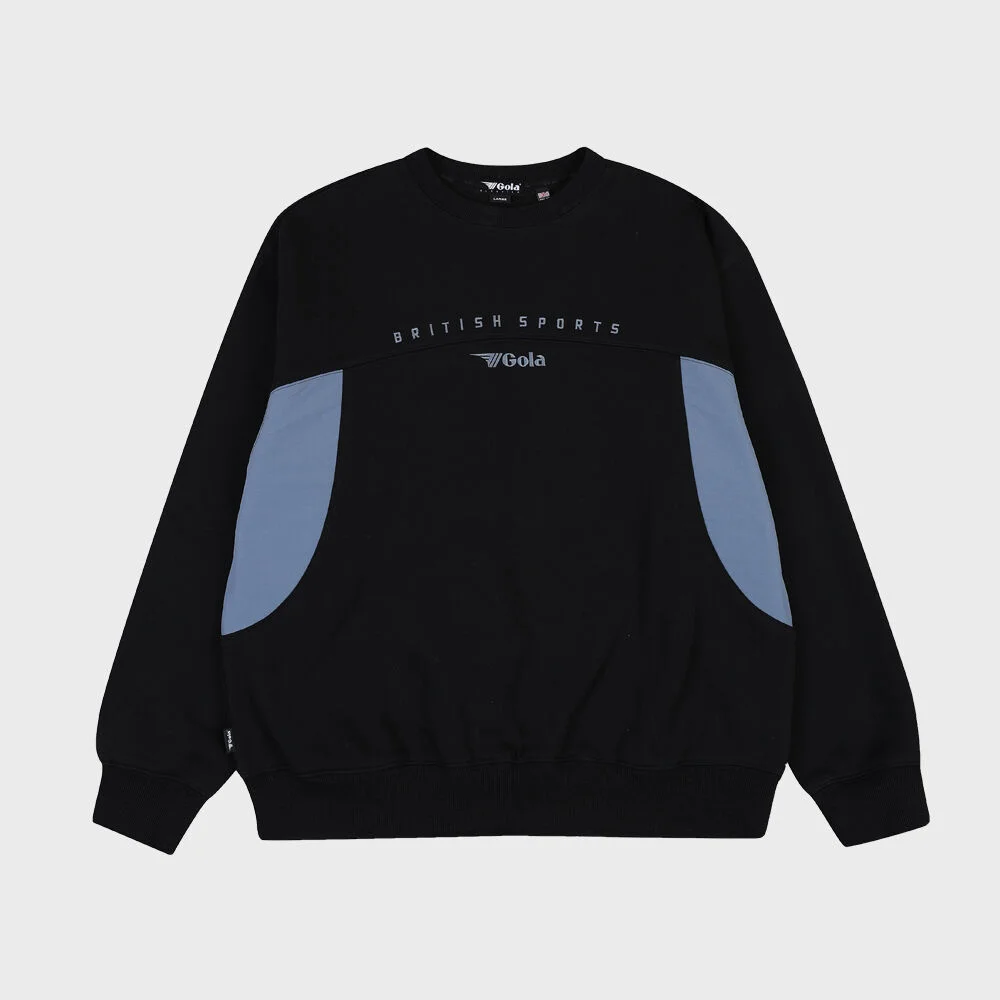 FABRIC MIXED SWEAT SHIRT