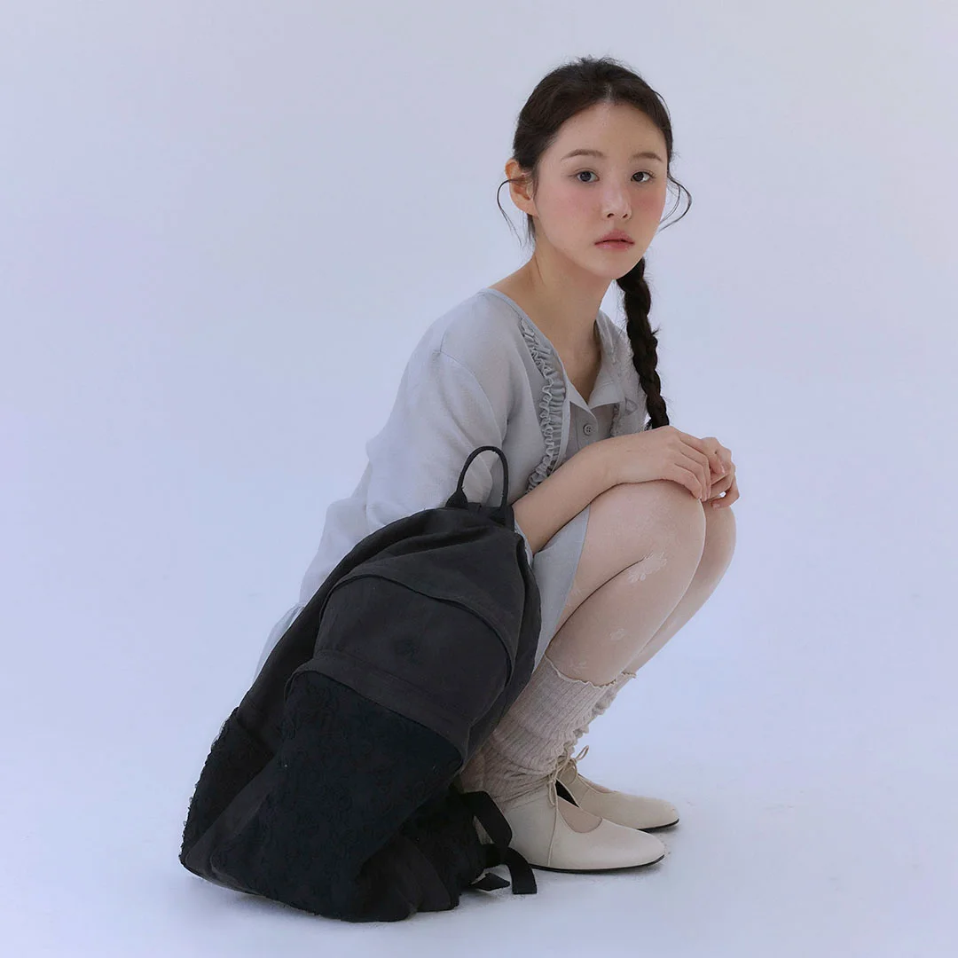 JAQUARD FLOWER BACKPACK