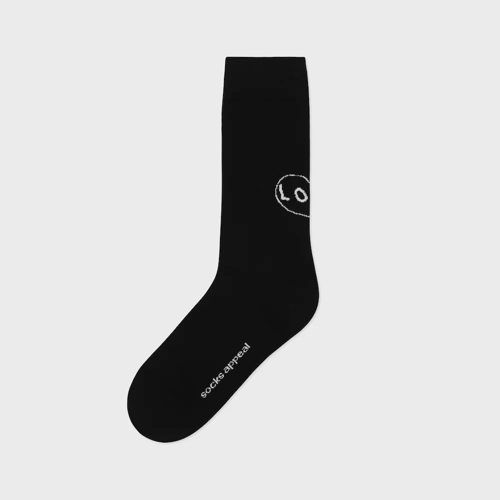 OOOWL love heart black