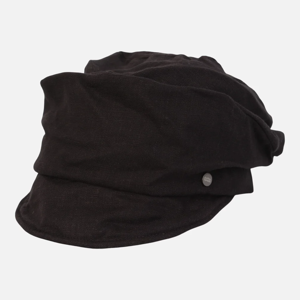 Wire Wrinkle Black Marine Cap Marine Cap