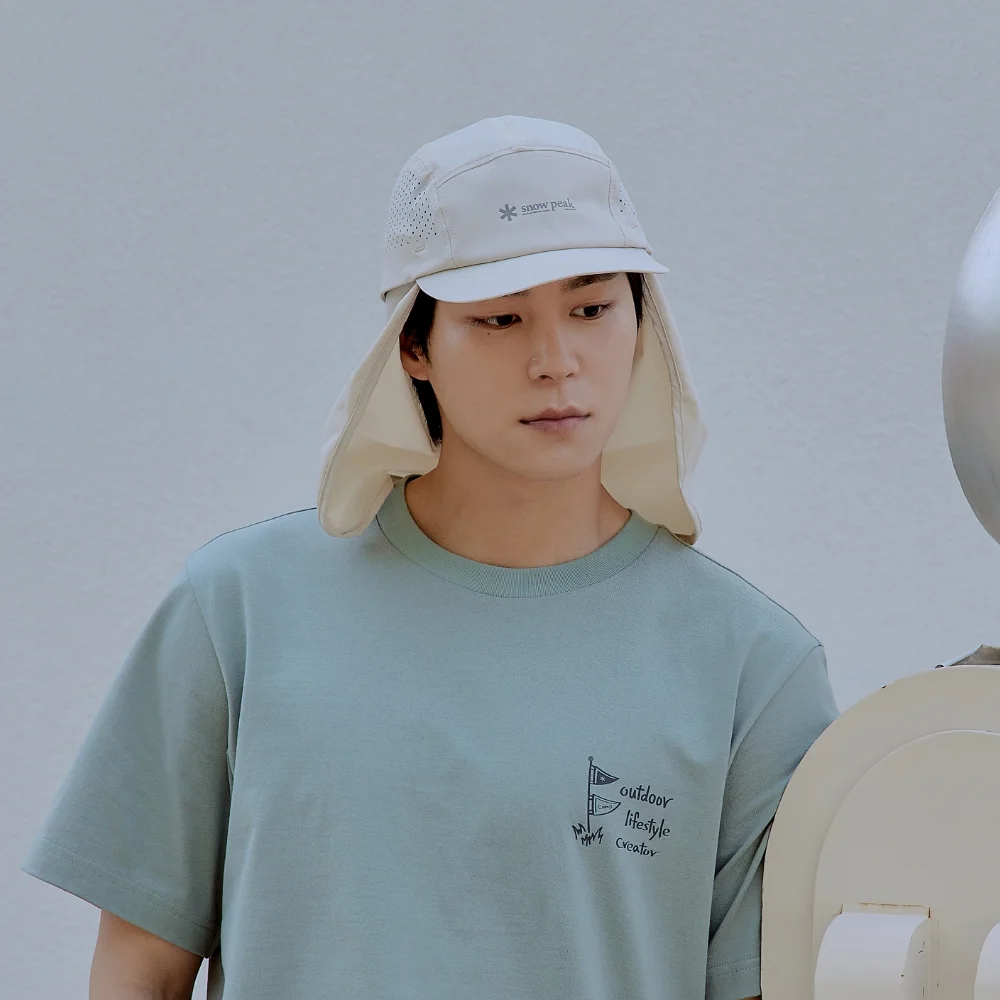 涼感 遮陽 Camp Cap Cream Beige (S25MUFCC75)