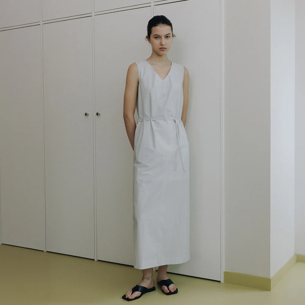 String Point H-Line Long Dress SW6MO720-31