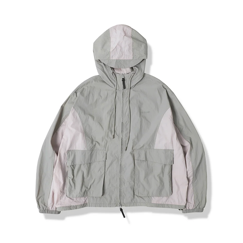 Aachen Windbreaker Jumper LIGHT GREY