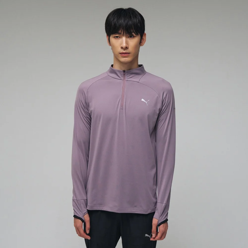 M 跑步 半拉鏈 T恤 M Running Half-Zip Tee (52950002)