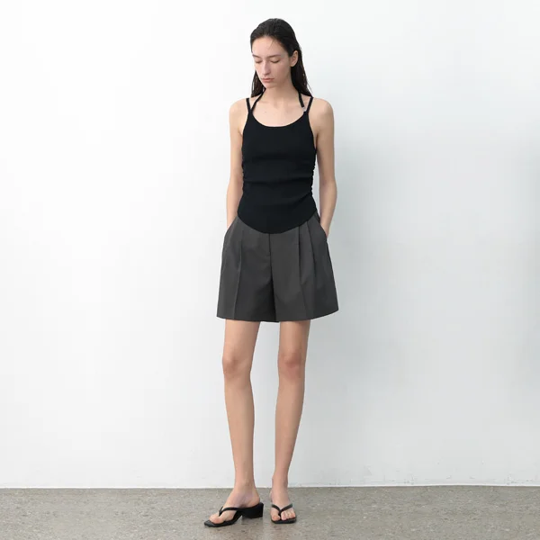 ROSEE SET-UP TUCK PANTS(PT-5669)_2Colors