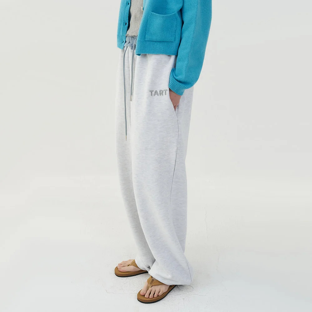 Tart Patch Sweatpants - White Melange