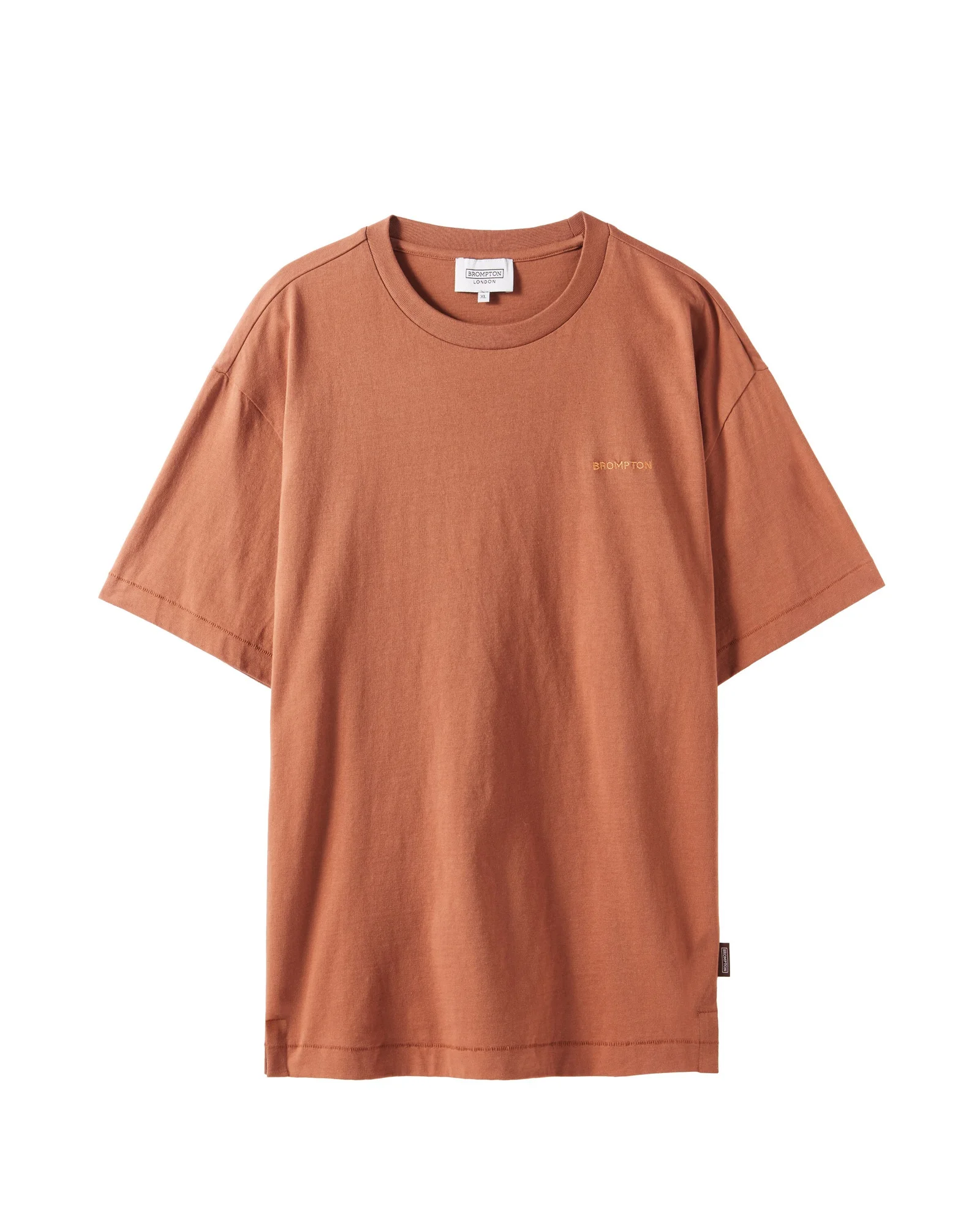 BROMPTON LOGO T-SHIRT - BRICK (P242UTS410)