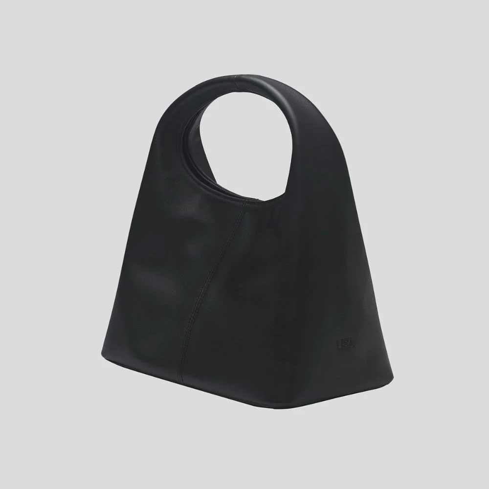 小 Lisa Bag SMALL LISA BLACK 柔軟 皮革