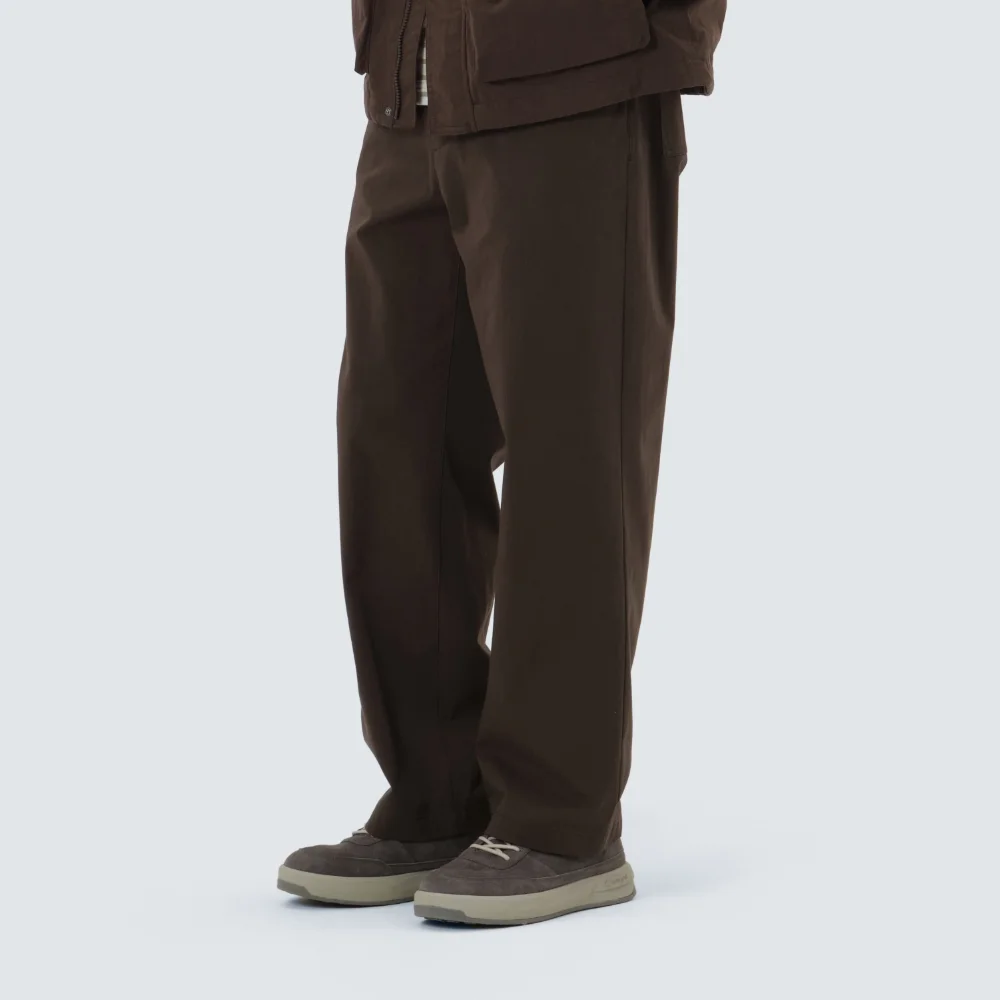 Cland 微寬版 褲子 Choco Brown (S25FMDPT90)